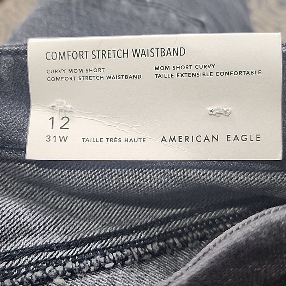 American Eagle Outfitters Curvy Mom High Rise Short New With Tags - Picture 8 of 12